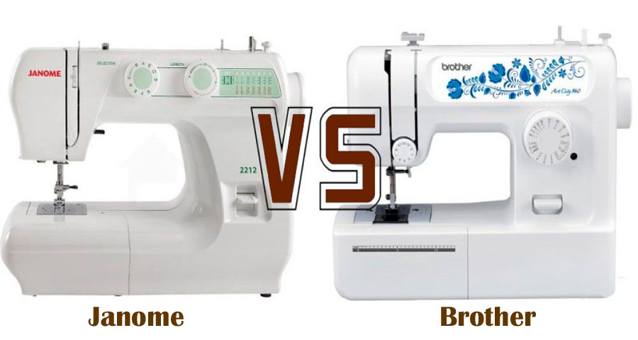 Janome VS Brother Sewing Machine