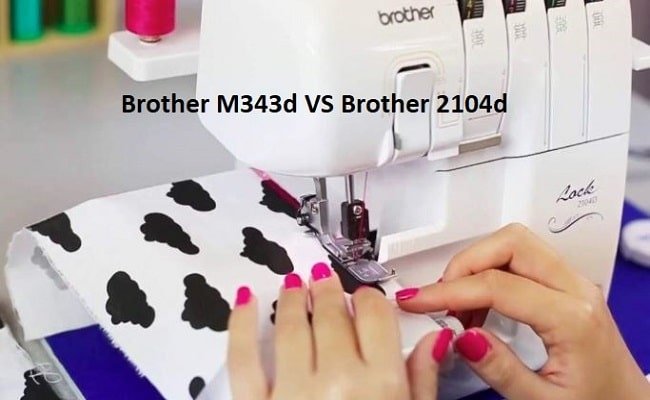 brother m343d vs 2104d