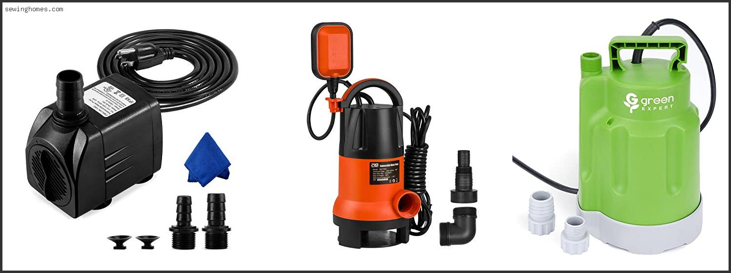 Top 10 Best Submersible Pump 2023 – Review & Guide