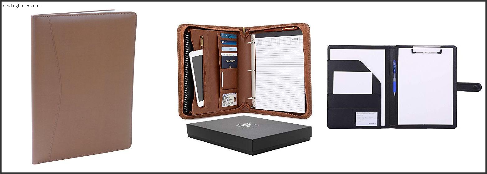 Top 10 Best Leather Portfolio Notepad 2022 – Review & Guide