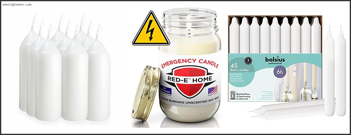 Top 10 Best Candles For Power Outage 2022 – Review & Guide