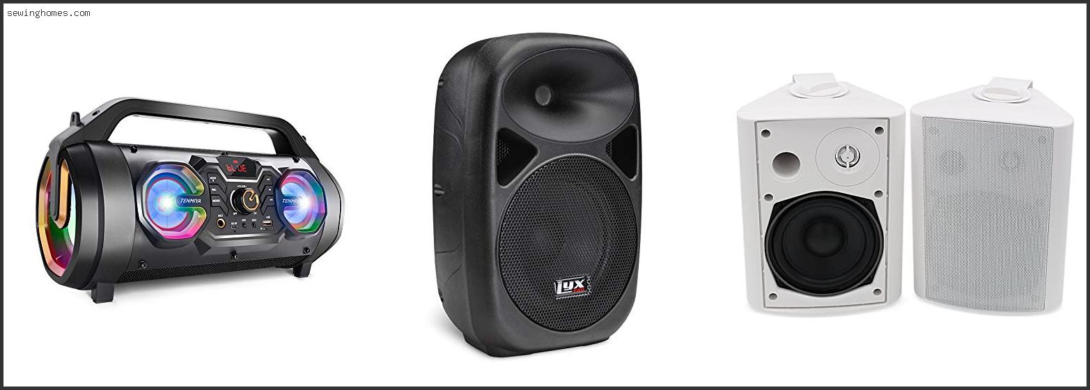 Top 10 Best Gym Speakers 2022 – Review & Guide