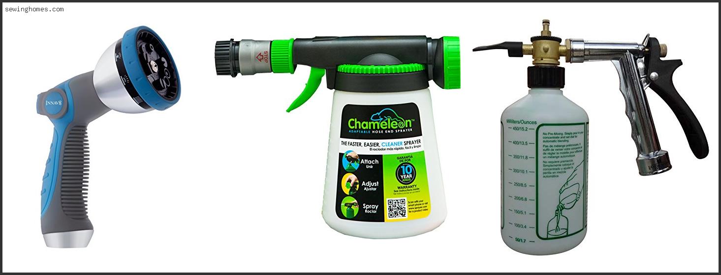 Top 10 Best Hose End Sprayer 2022 – Review & Guide