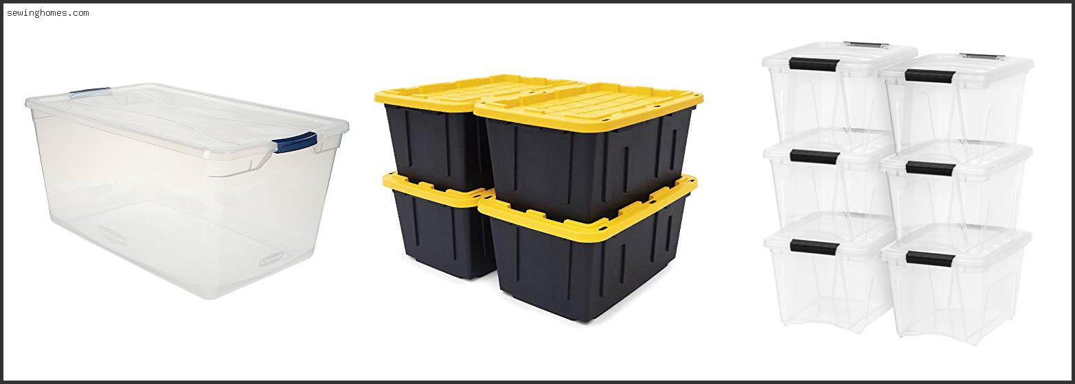 Top 10 Best Garage Storage Containers 2022 – Review & Guide