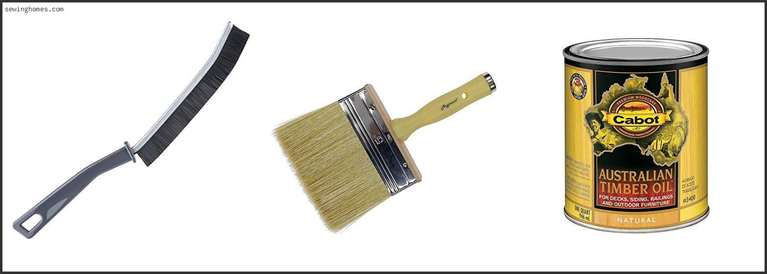 Best Brush For Decking Oil