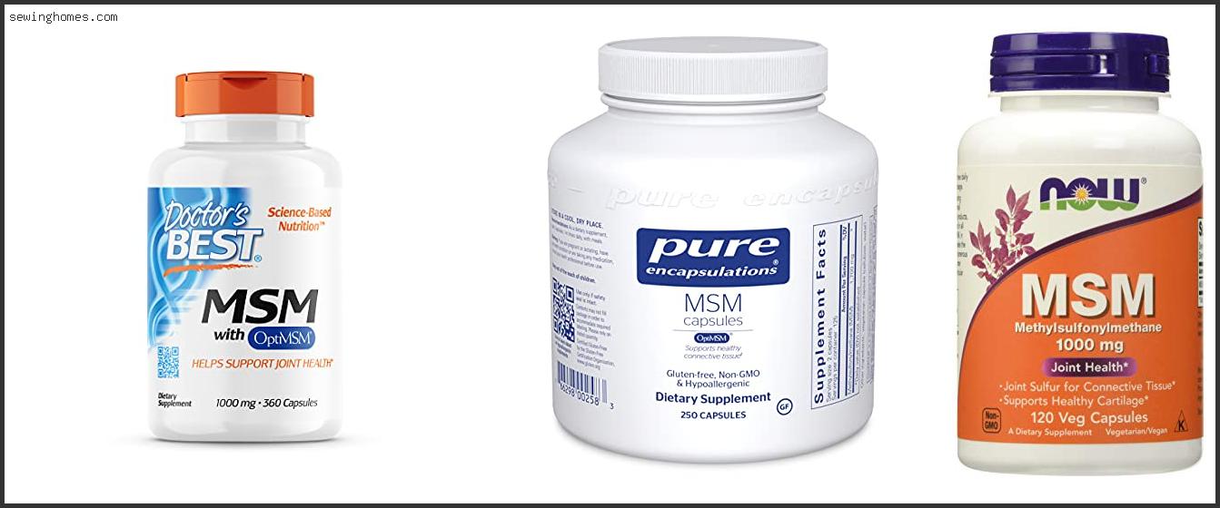 Top 10 Best MSM Capsules 2022 – Review & Guide