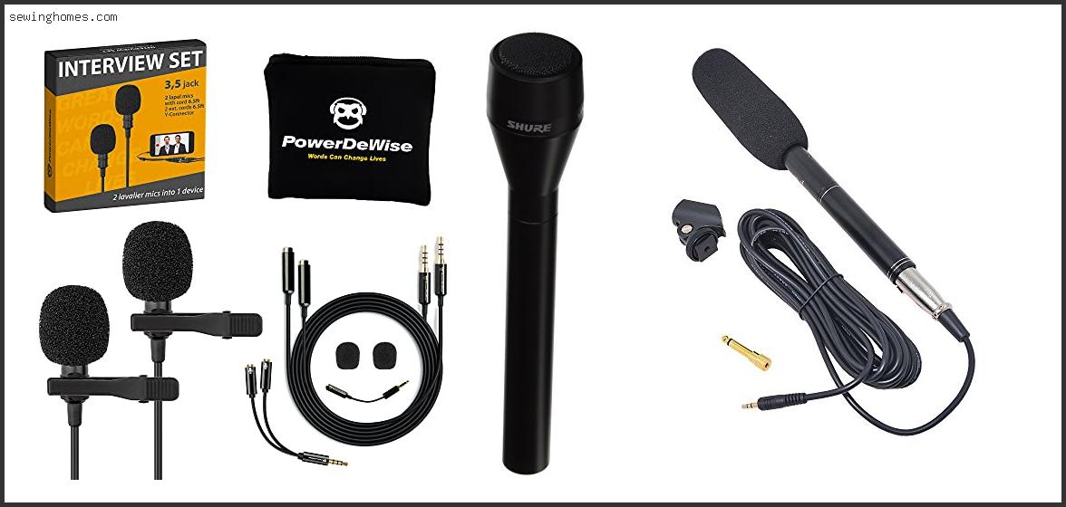 Top 10 Best Microphone For Interviews 2023 – Review & Guide