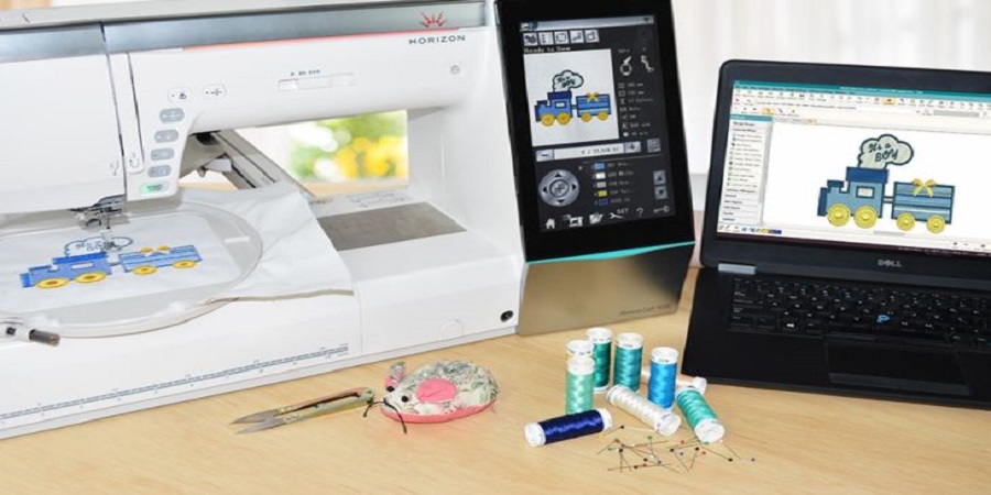 How to use an embroidery machine