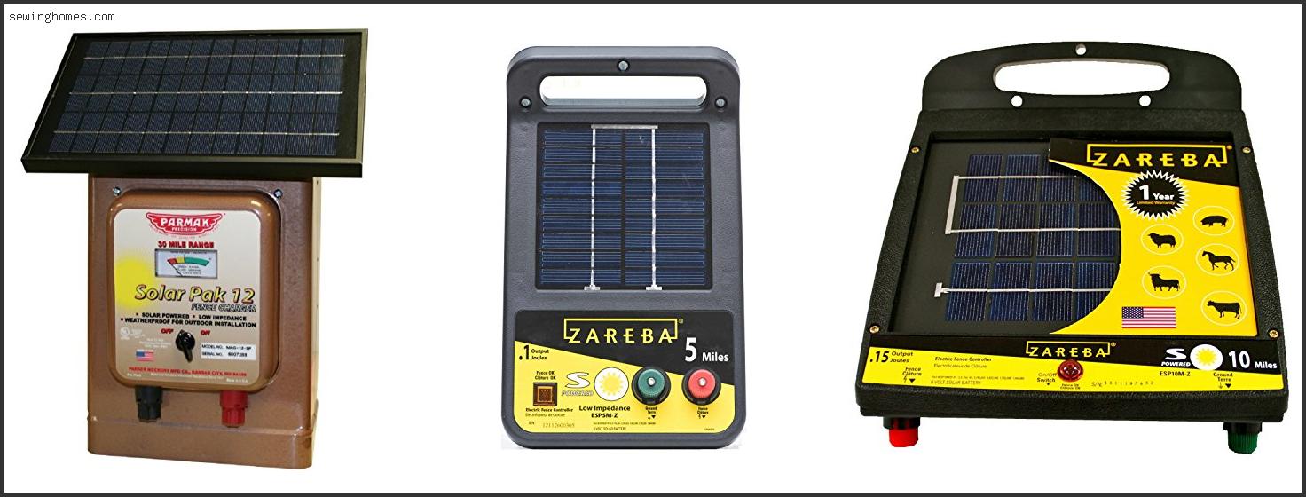 Best Solar Electric Fence Charger