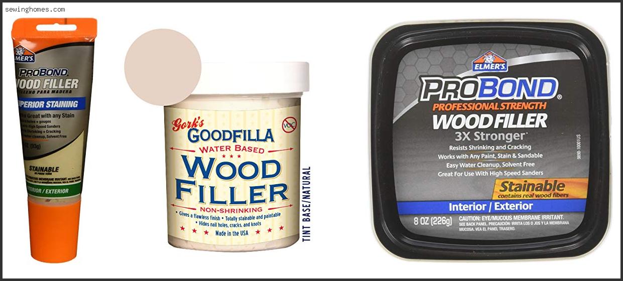 Best Stainable Wood Filler