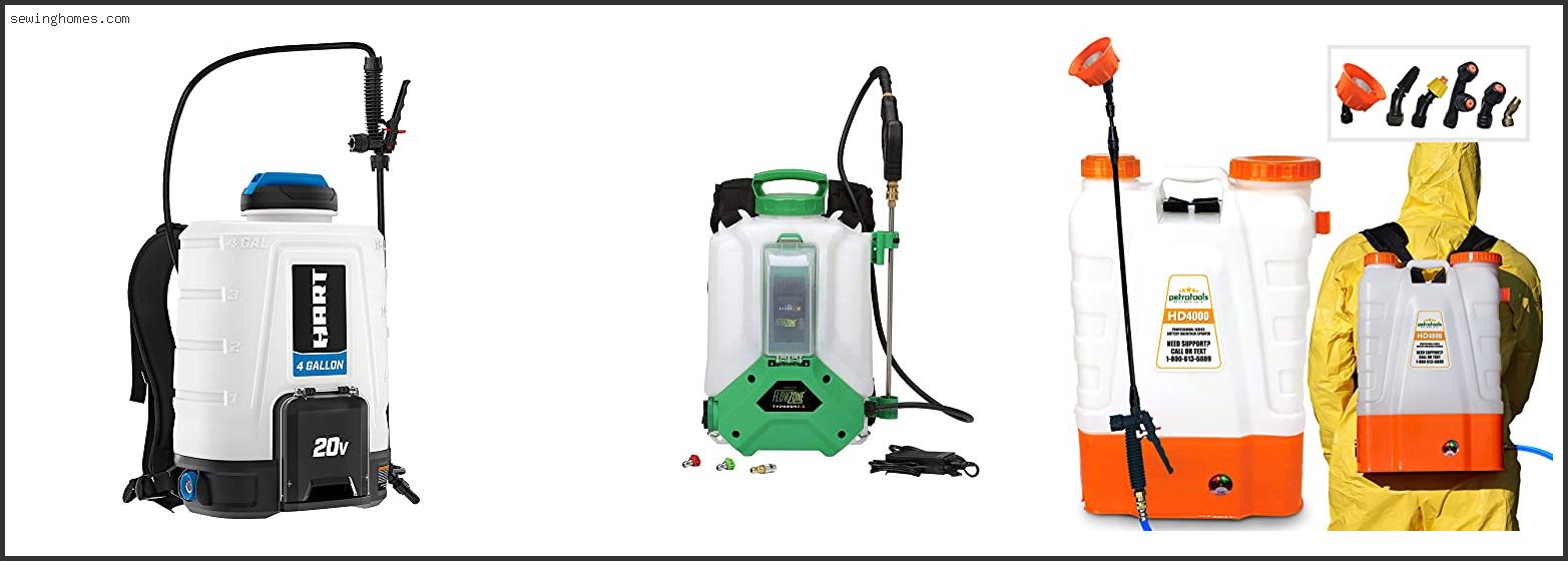 Top 10 Best Battery Backpack Sprayer 2022 – Review & Guide