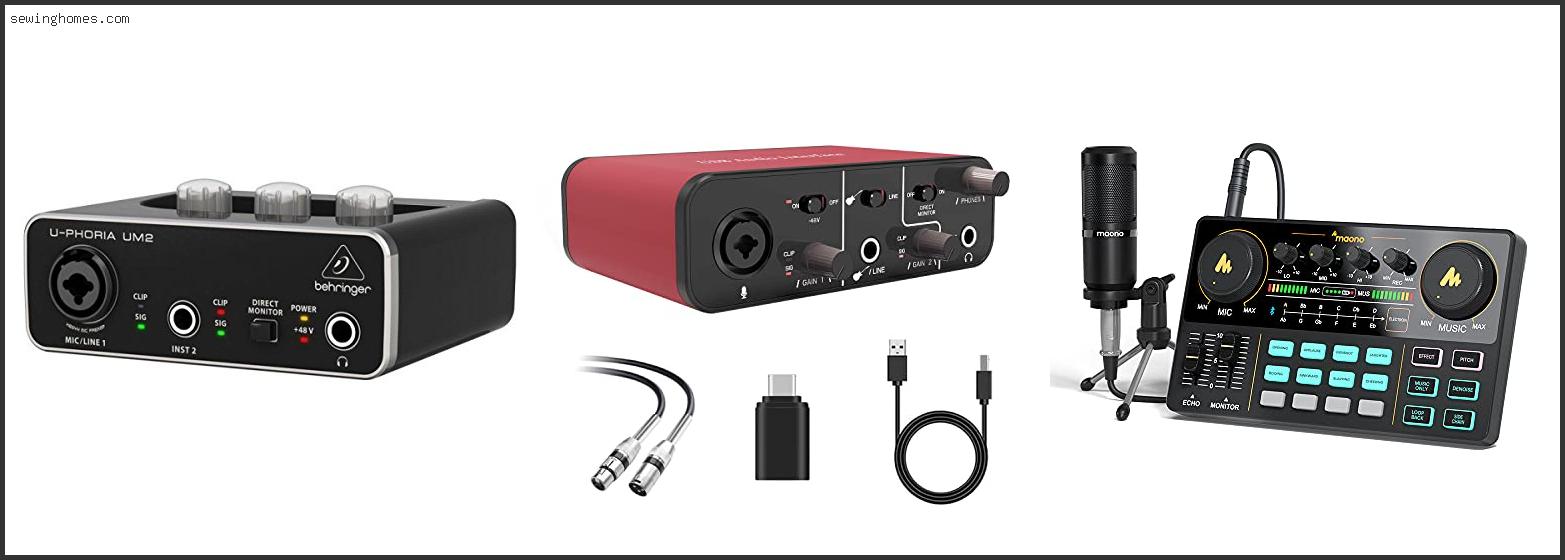 Best Audio Interface For Streaming