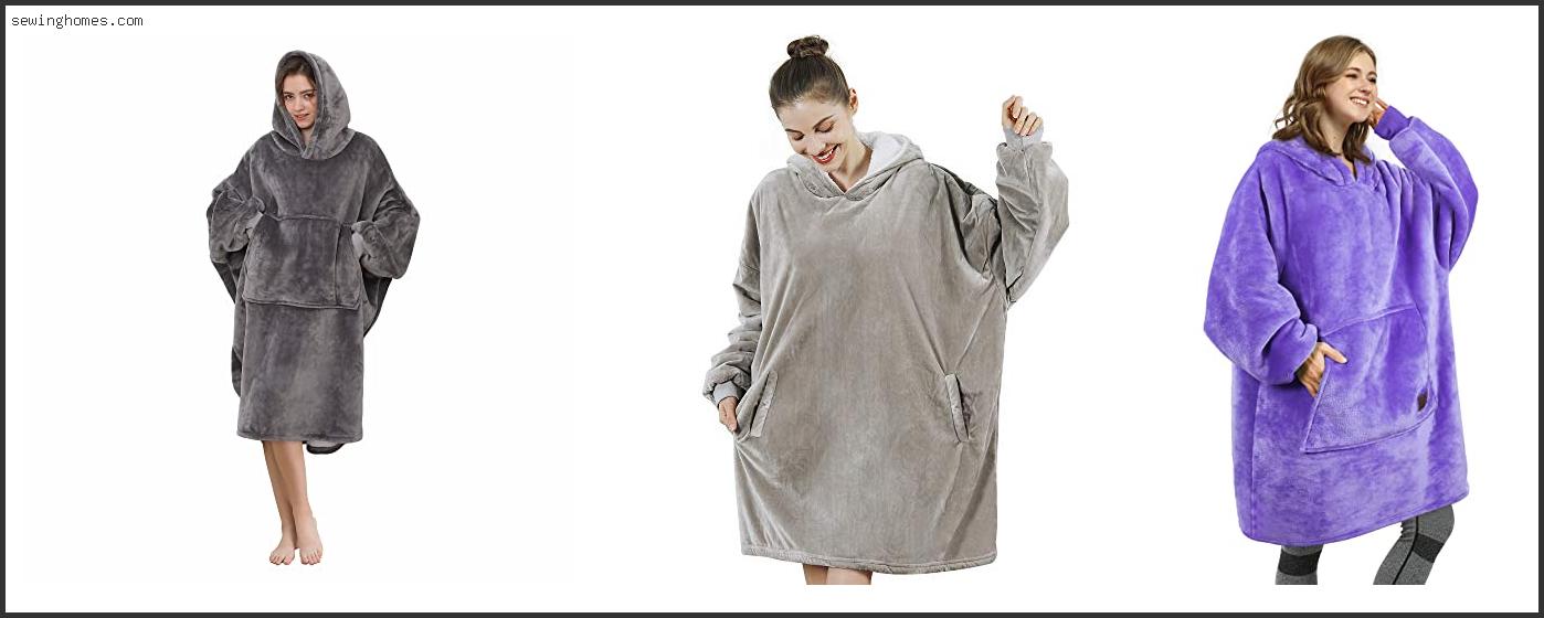 Top 10 Best Oversized Blanket Hoodies 2022 – Review & Guide